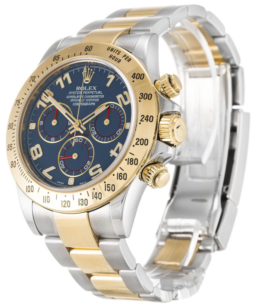 Replica Rolex Daytona 40mm Blue Dial 116523