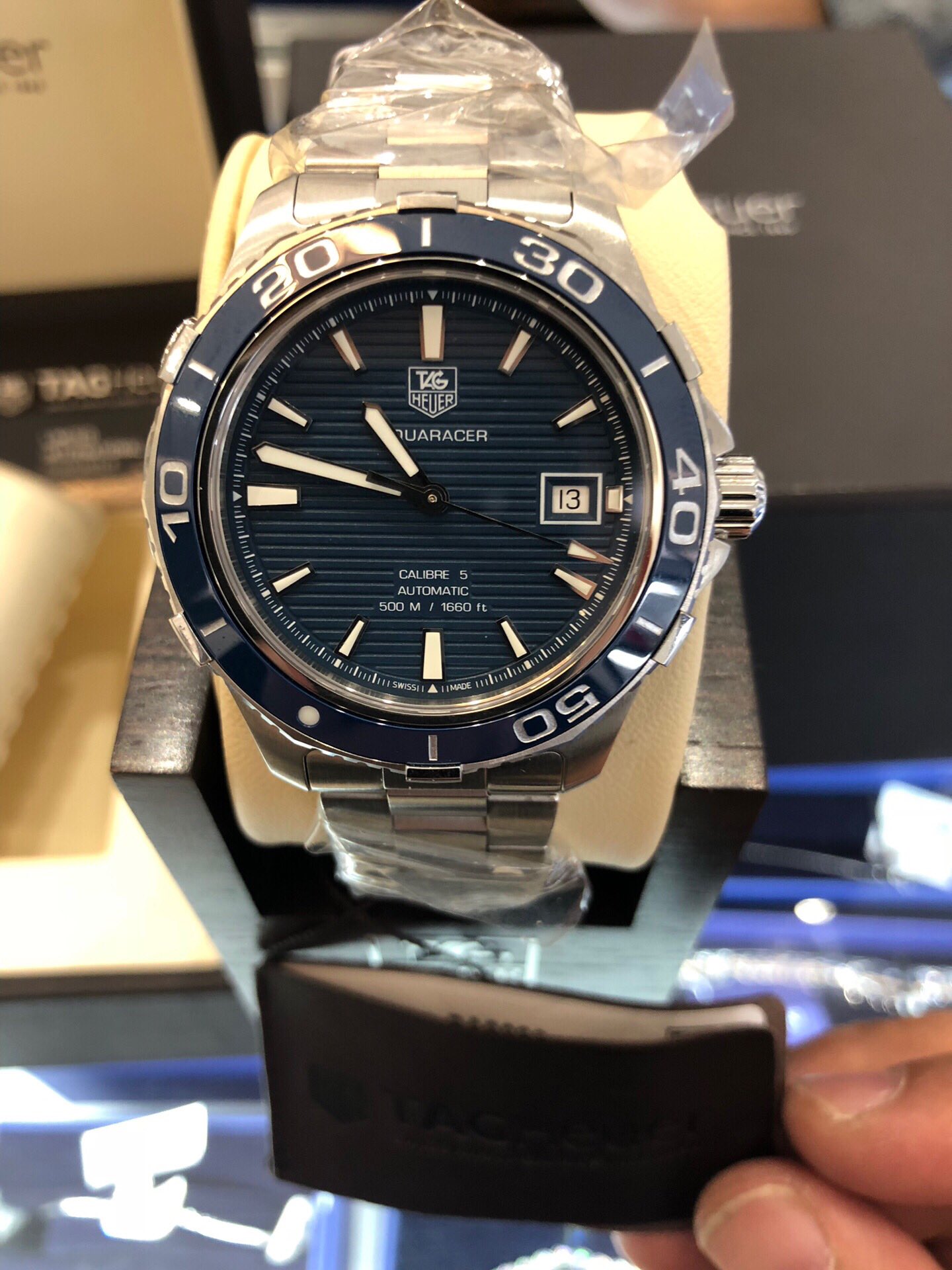 Tag Heuer Aquaracer Men's Watch WAK2111.BA0830 41mm