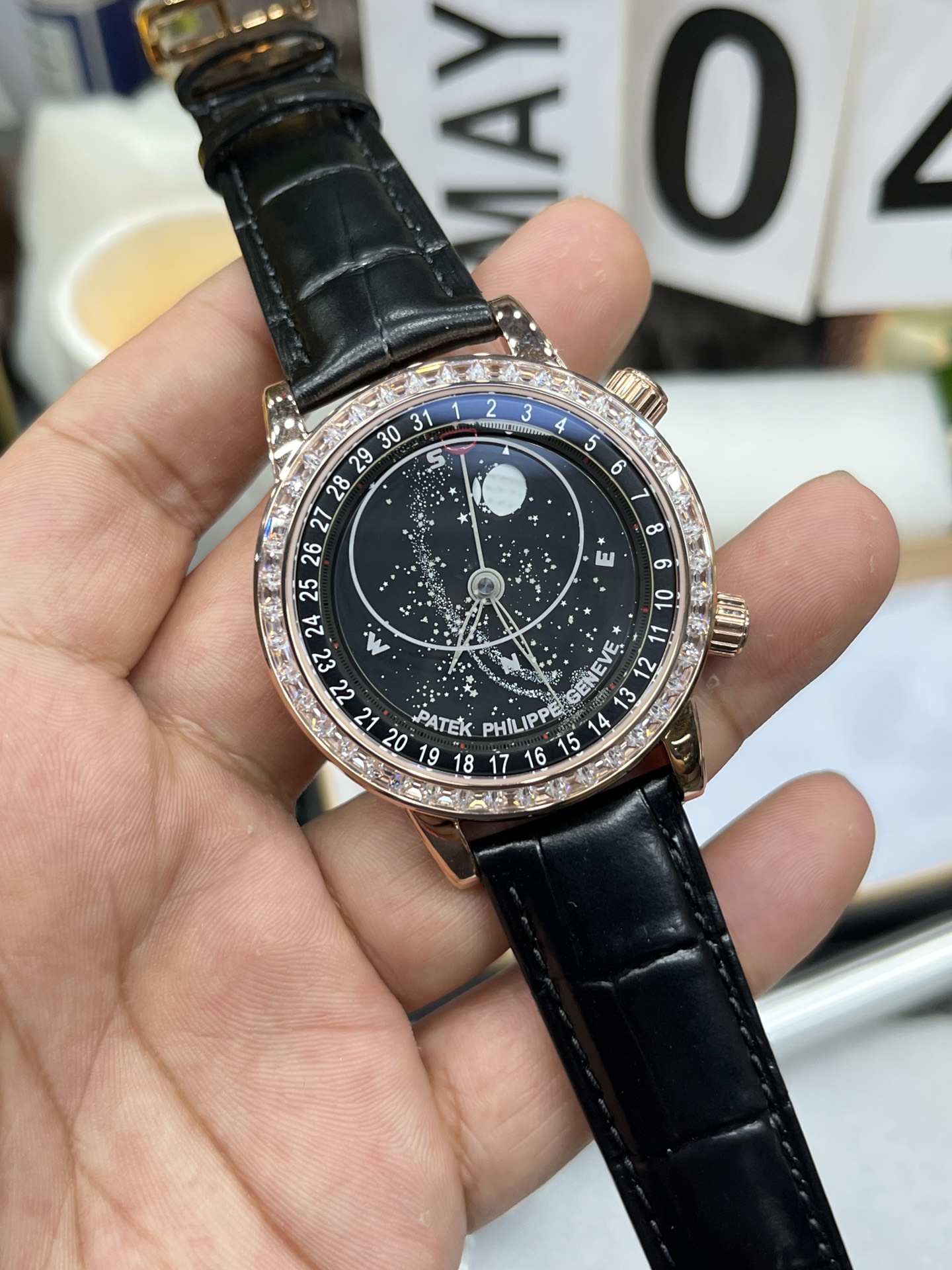 Replica Patek Philippe Grand Complications 6104R 001 44mm Mens Watch