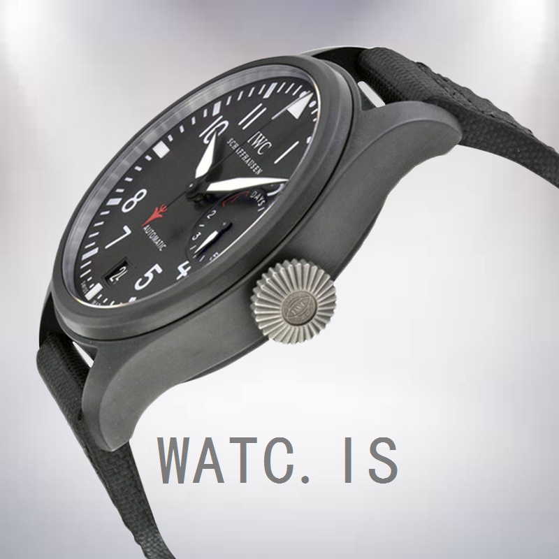 IWC Big Pilots Men's IW501901 43mm Black-tone