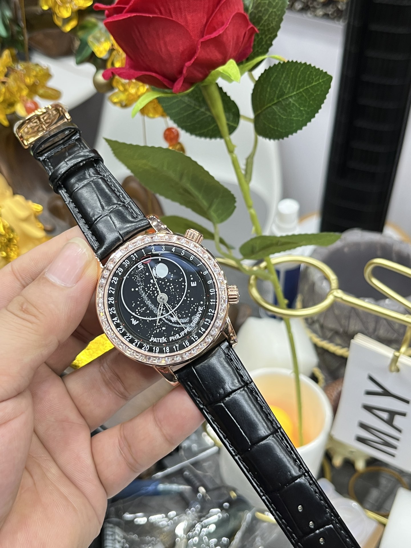 Replica Patek Philippe Grand Complications 6104R 001 44mm Mens Watch
