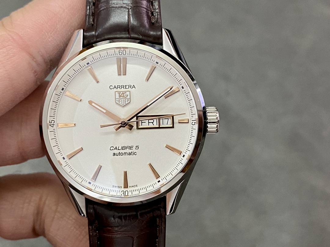 TAG Heuer Carrera Calibre 5 Day Date WAR201D.FC6291 41mm