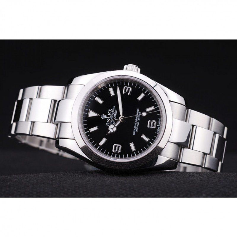 Superclone Rolex Explorer 36mm Black Dial SRL156 14270