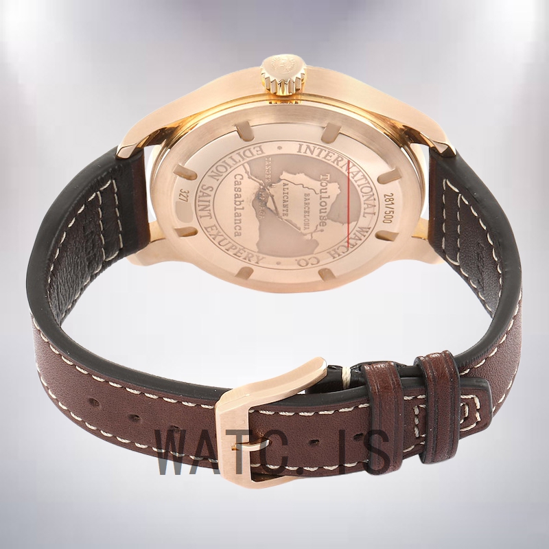 IWC Pilot Men's IW320103 43mm Leather Strap