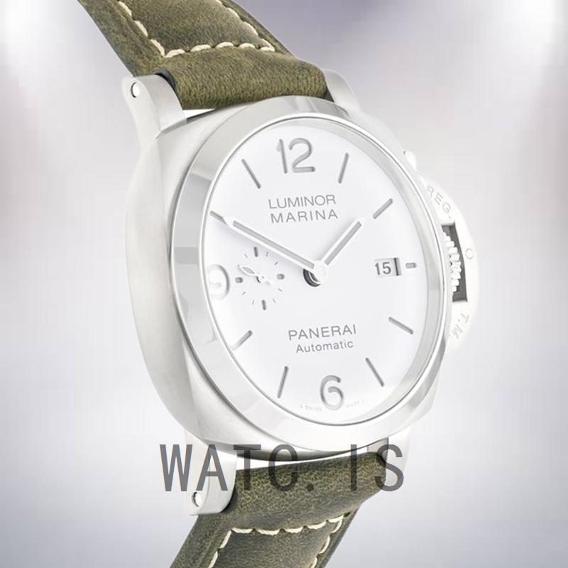 Panerai Luminor Marina PAM01314 44mm Men's Silver-tone