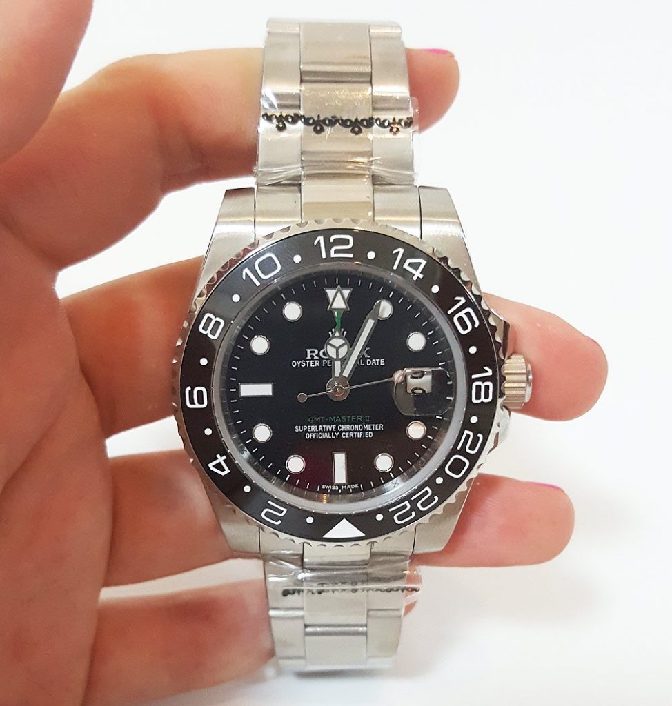 Replica Rolex GMT-Master II 40mm Black Dial 116710