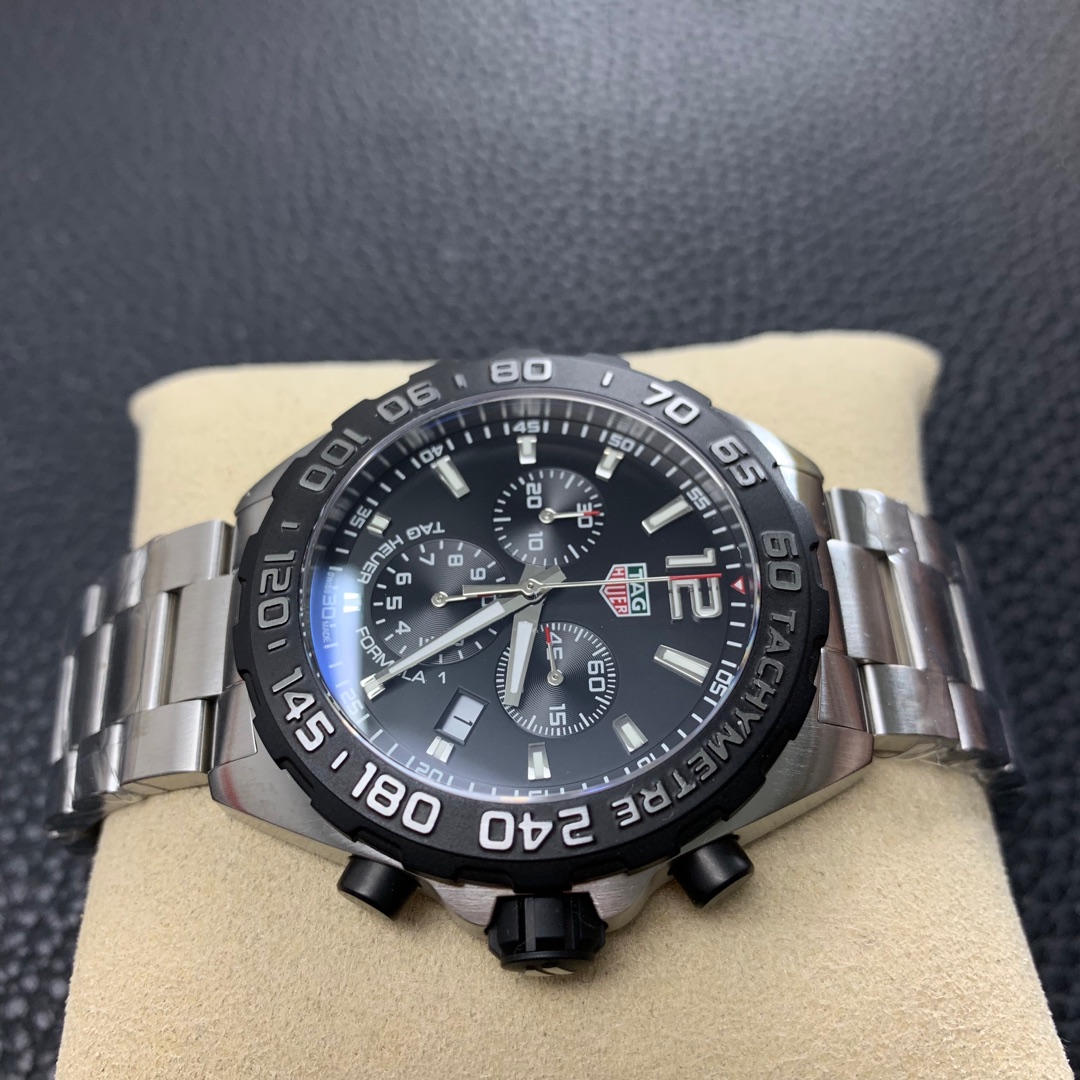 Tag Heuer Formula 1 Chronograph Black Dial CAZ1010.BA0842 Quartz 43mm