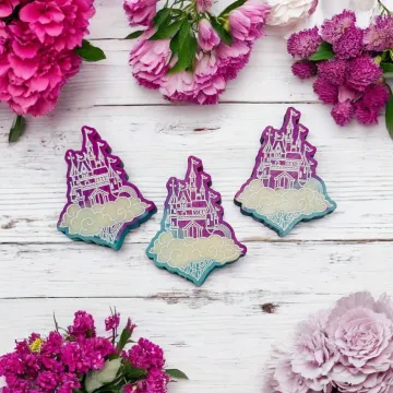 Boardwalk Marshmallow Clouds - Castle