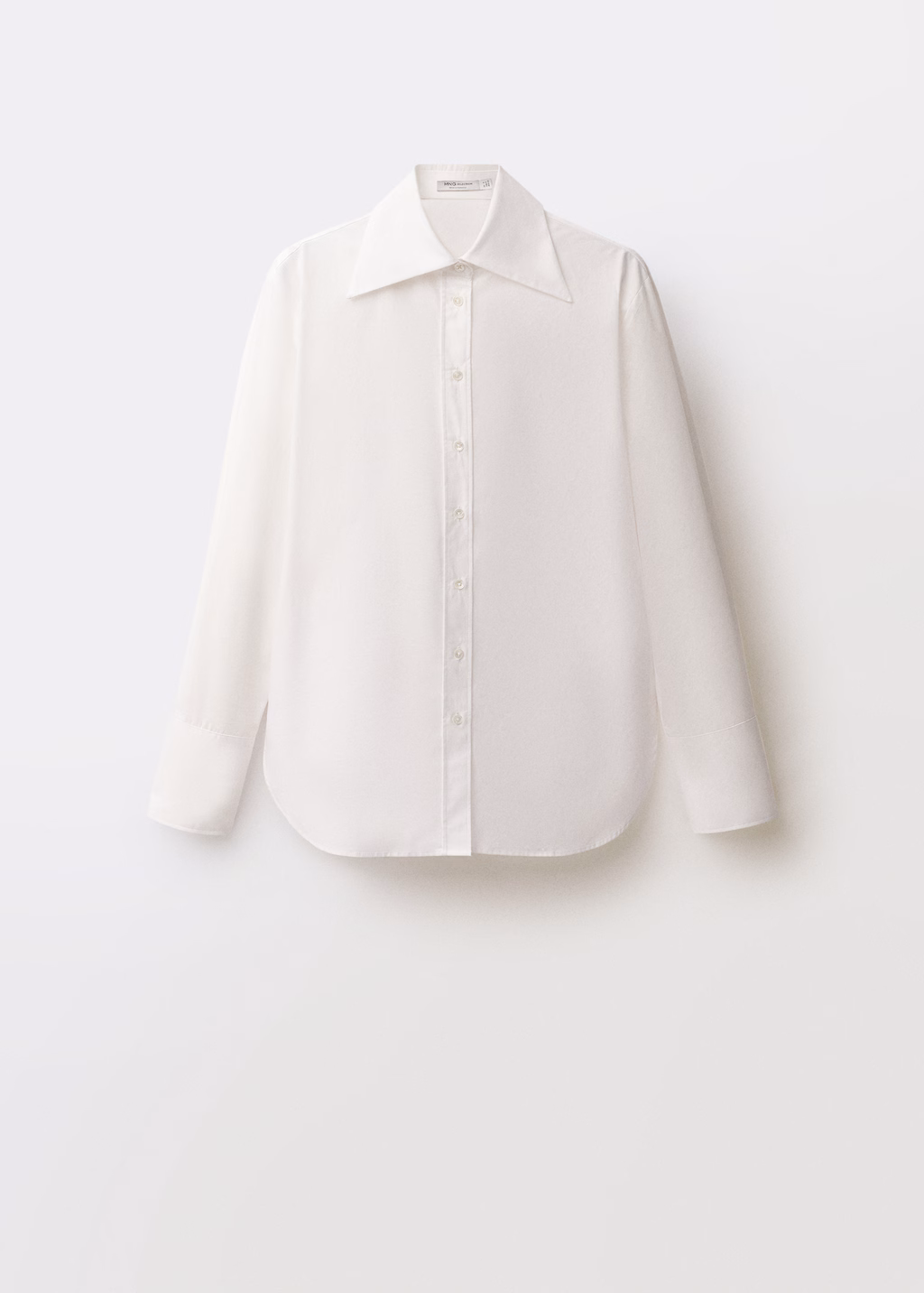 Oversize cotton shirt - Off White