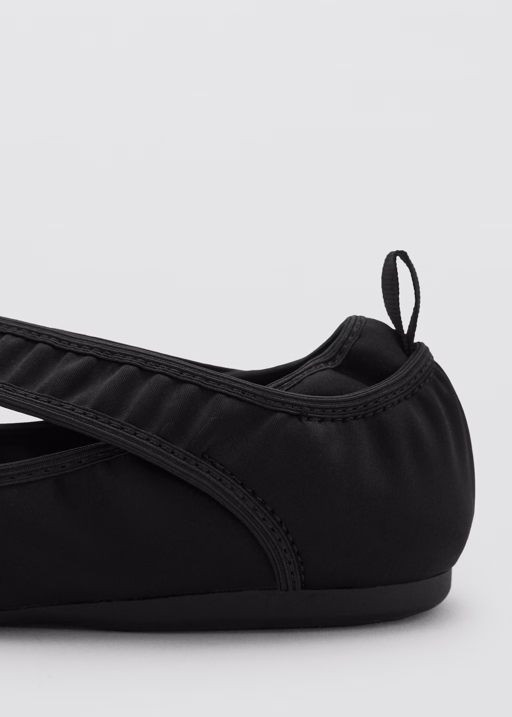 Cross-sport ballet flats - Black