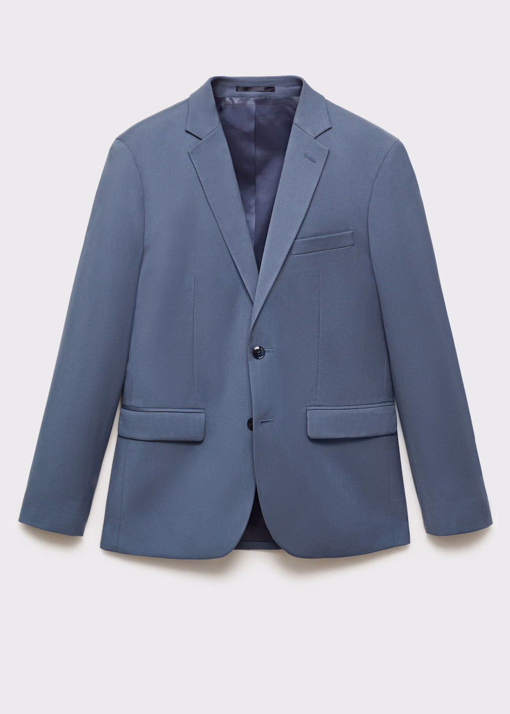 Super slim-fit suit jacket in stretch fabric - Grey