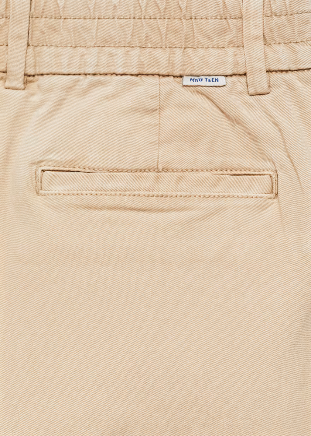 Straight-fit chino trousers - Sand