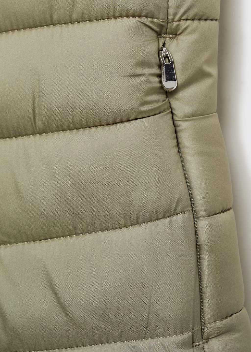 Quilted gilet - Black