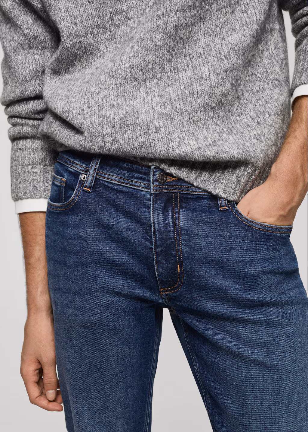 Slim fit black Jan jeans - Black denim