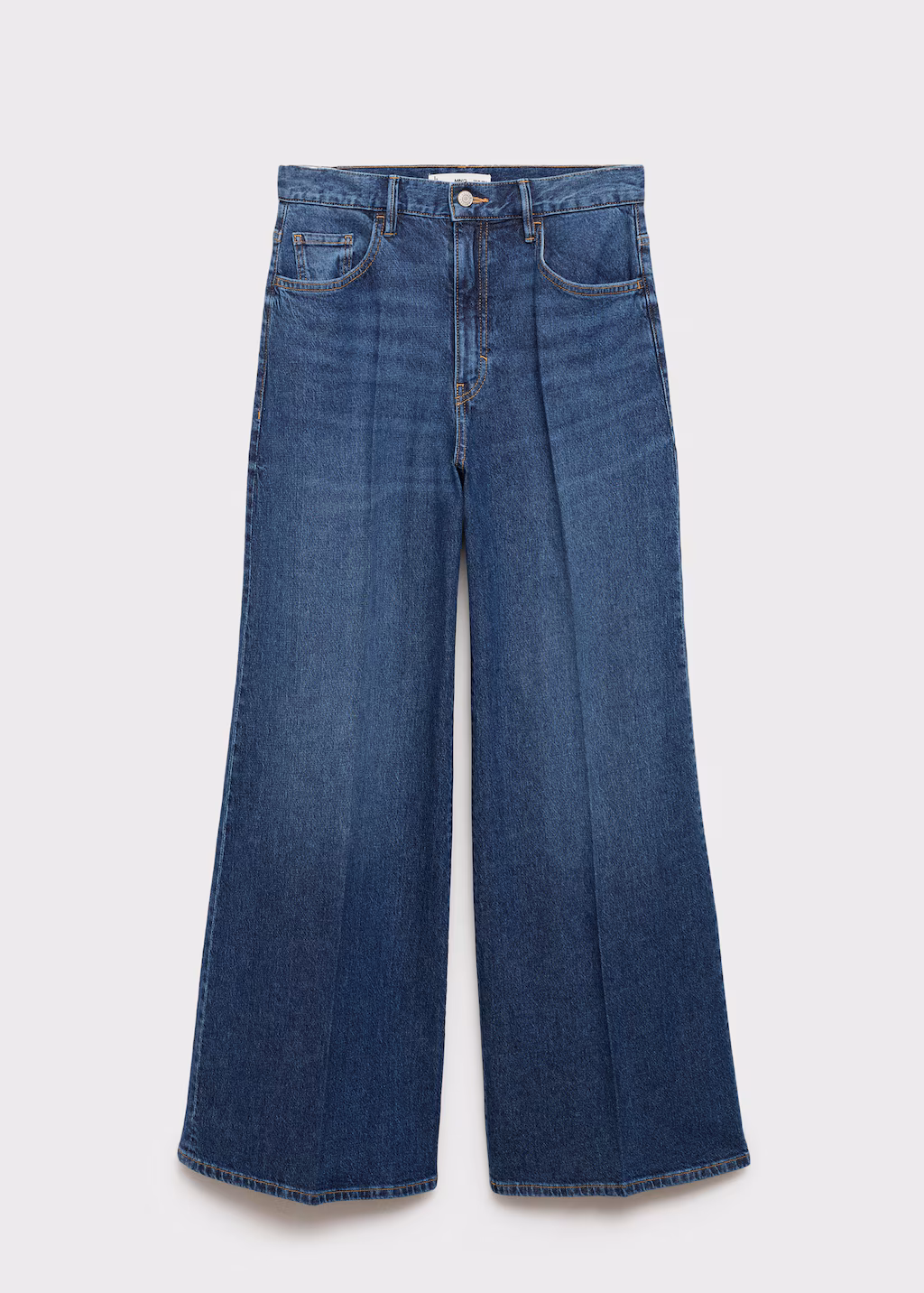 High-rise wideleg jeans - Medium Blue