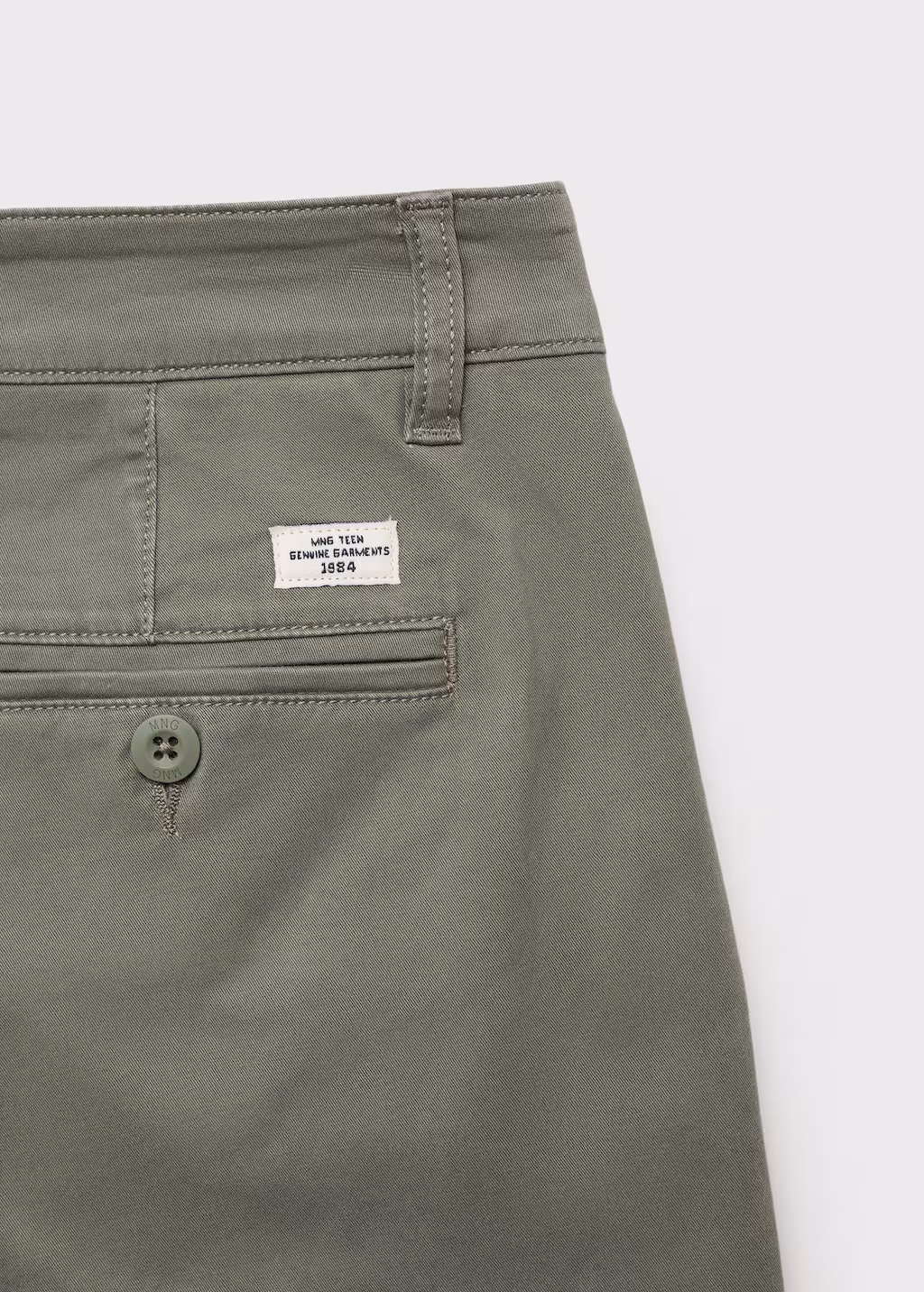Cotton Bermuda shorts - Khaki
