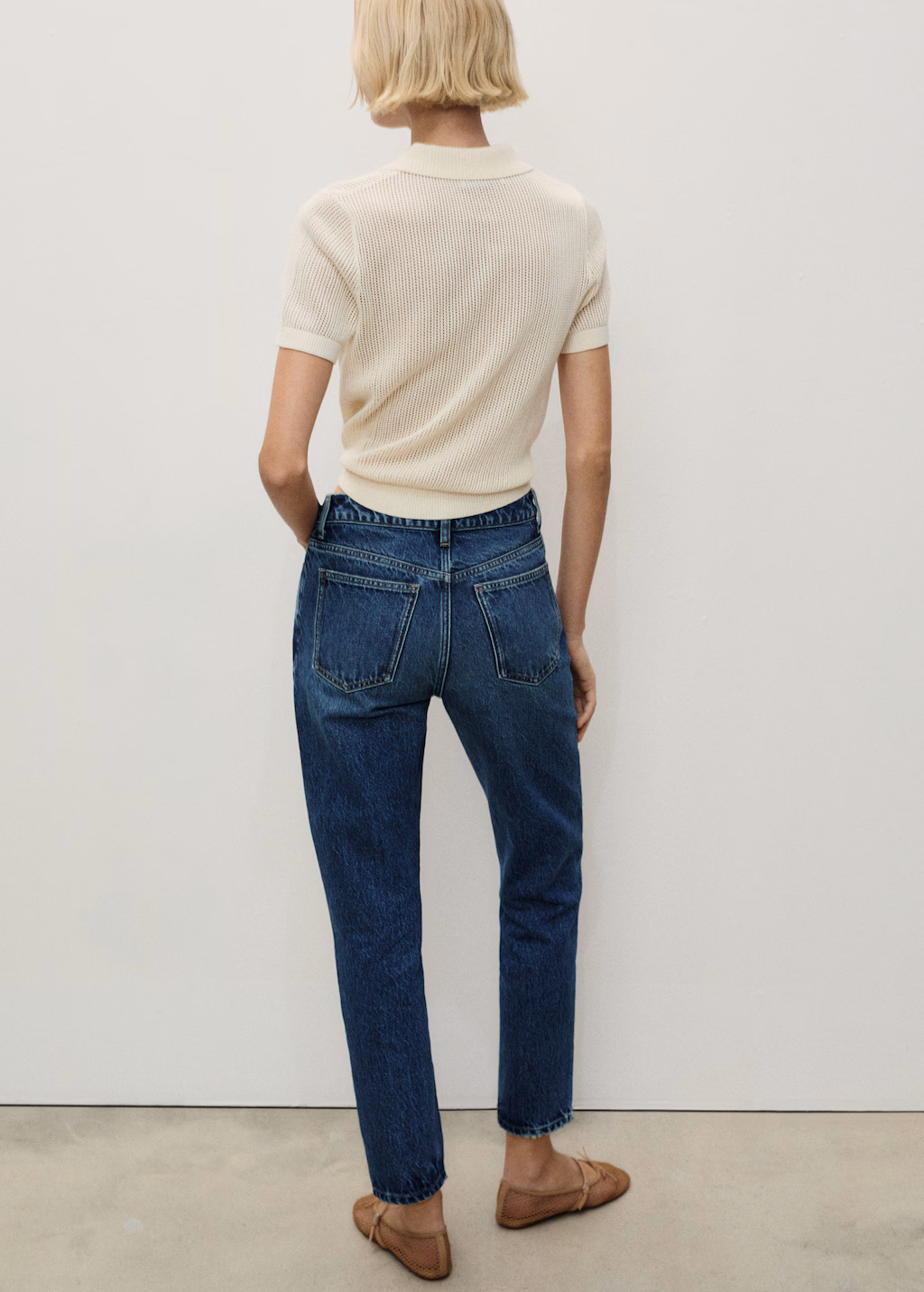 Mom2000 high-rise jeans - Black denim