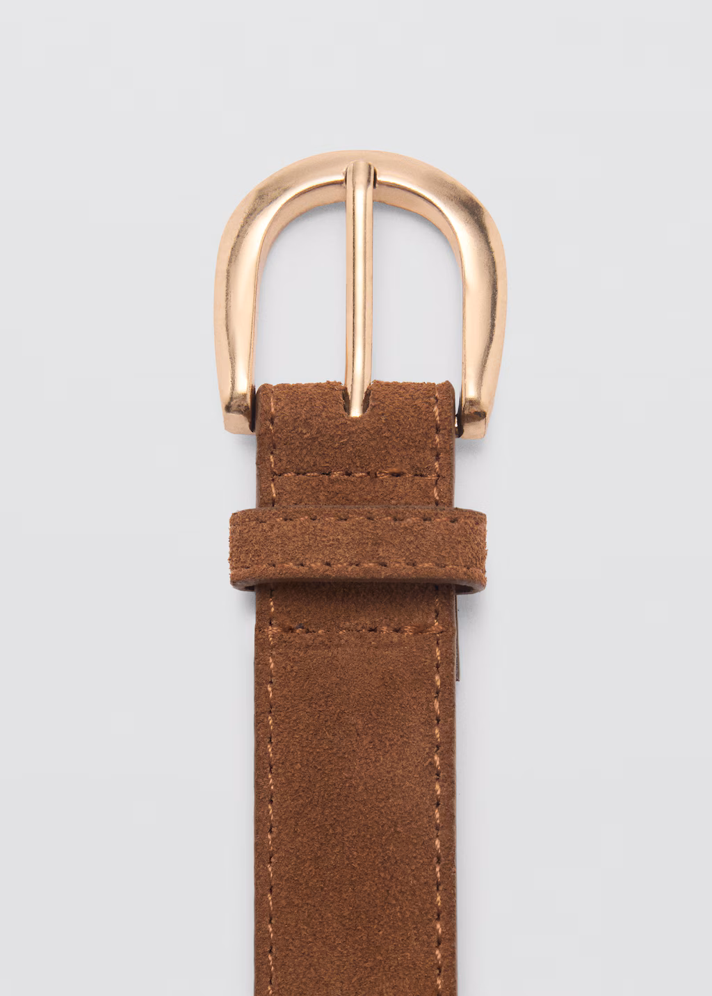 Suede belt - Black