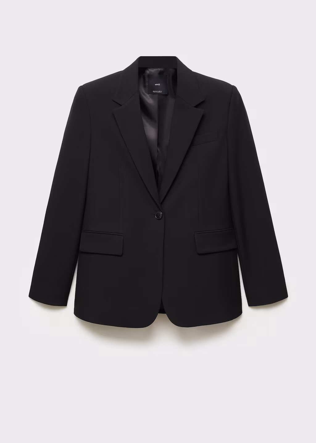 Straight jacket with flap pockets - Grey