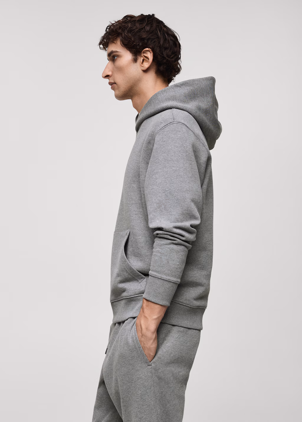 Hoodie cotton sweatshirt - Burgundy