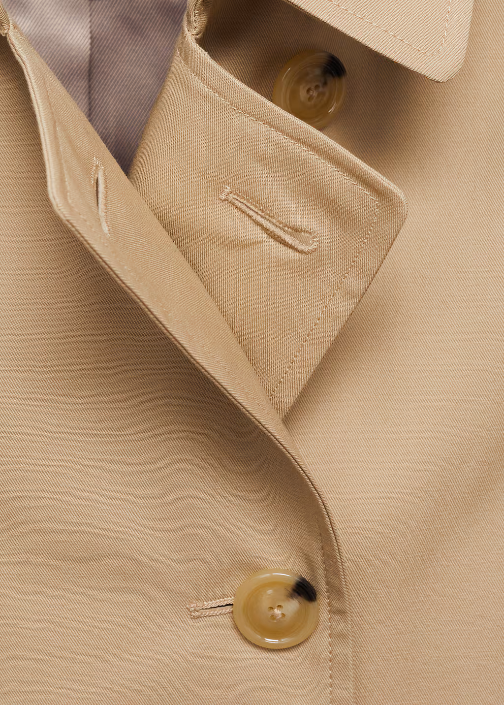 Classic trench coat with belt - Dark Navy