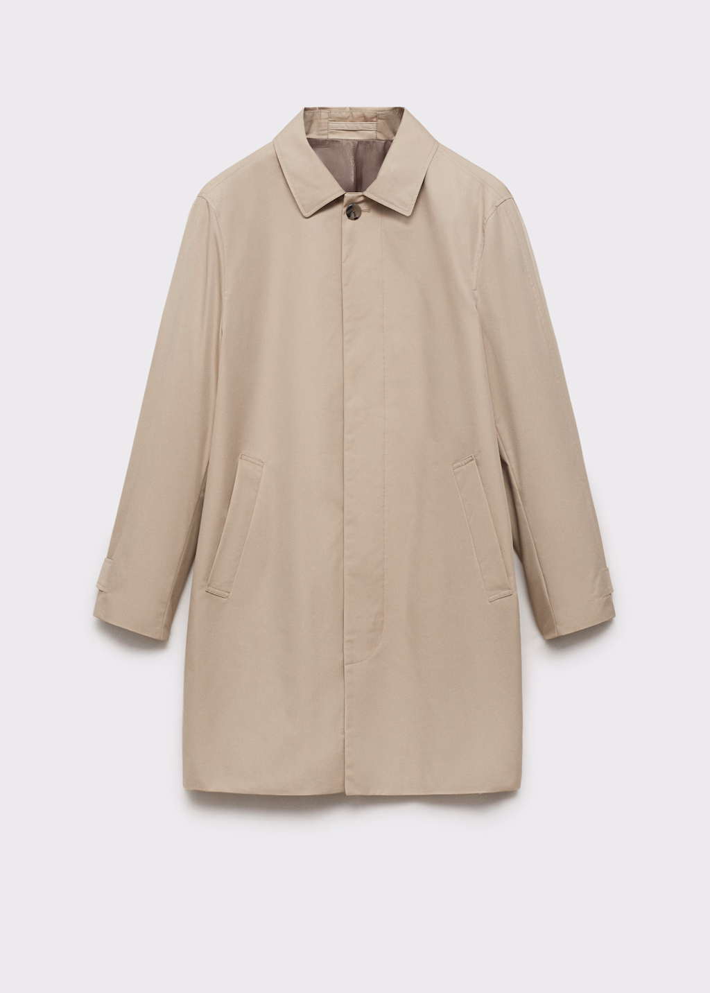 Classic water-repellent trench coat - Dark Navy