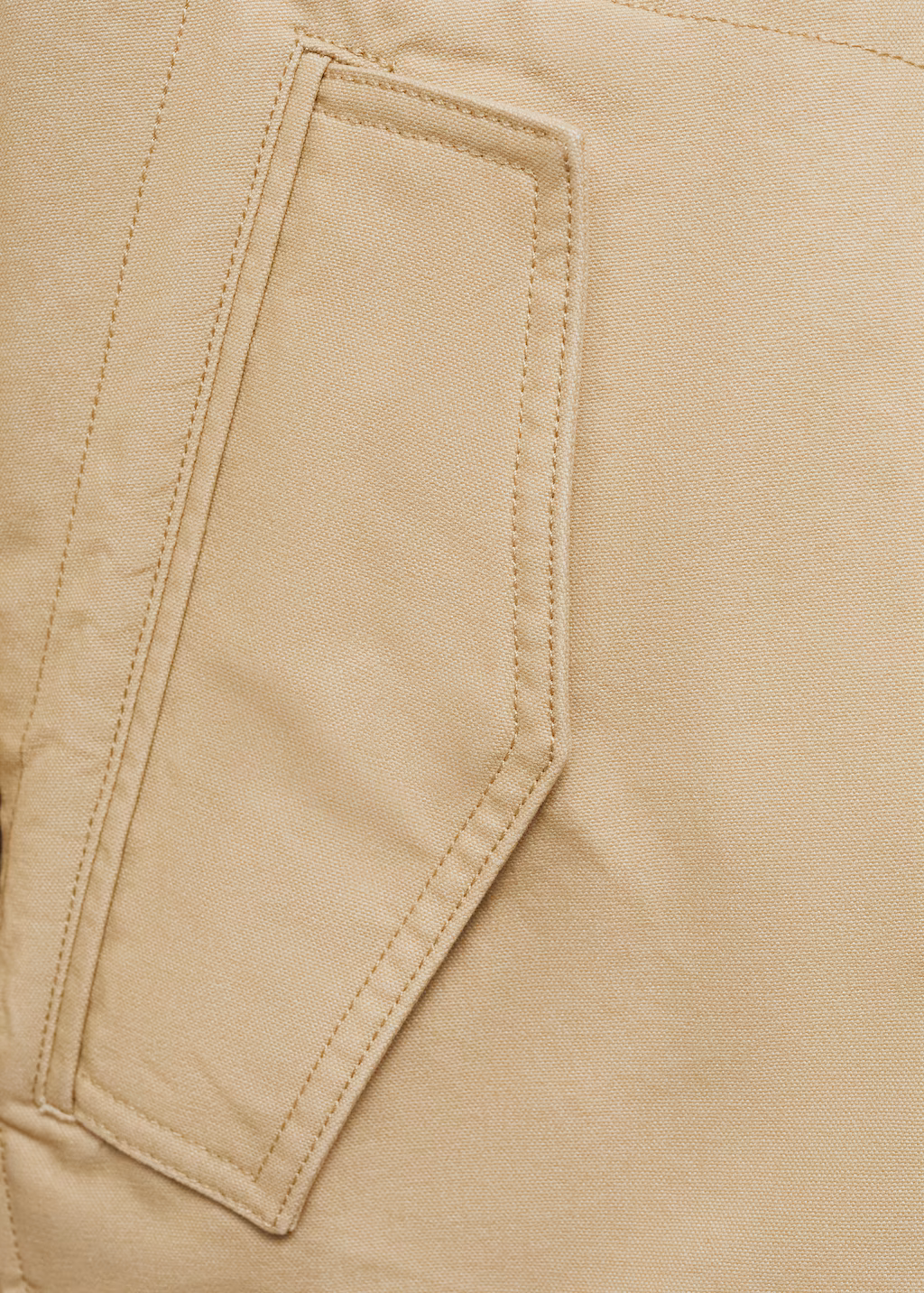 Oversized cotton parka - Light/Pastel Grey