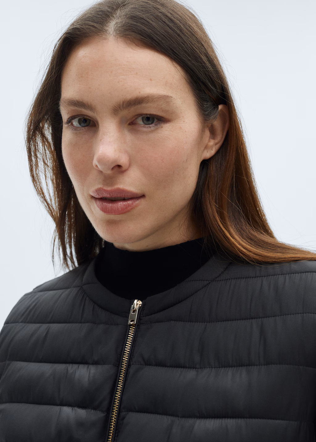 Quilted gilet - Pastel Green
