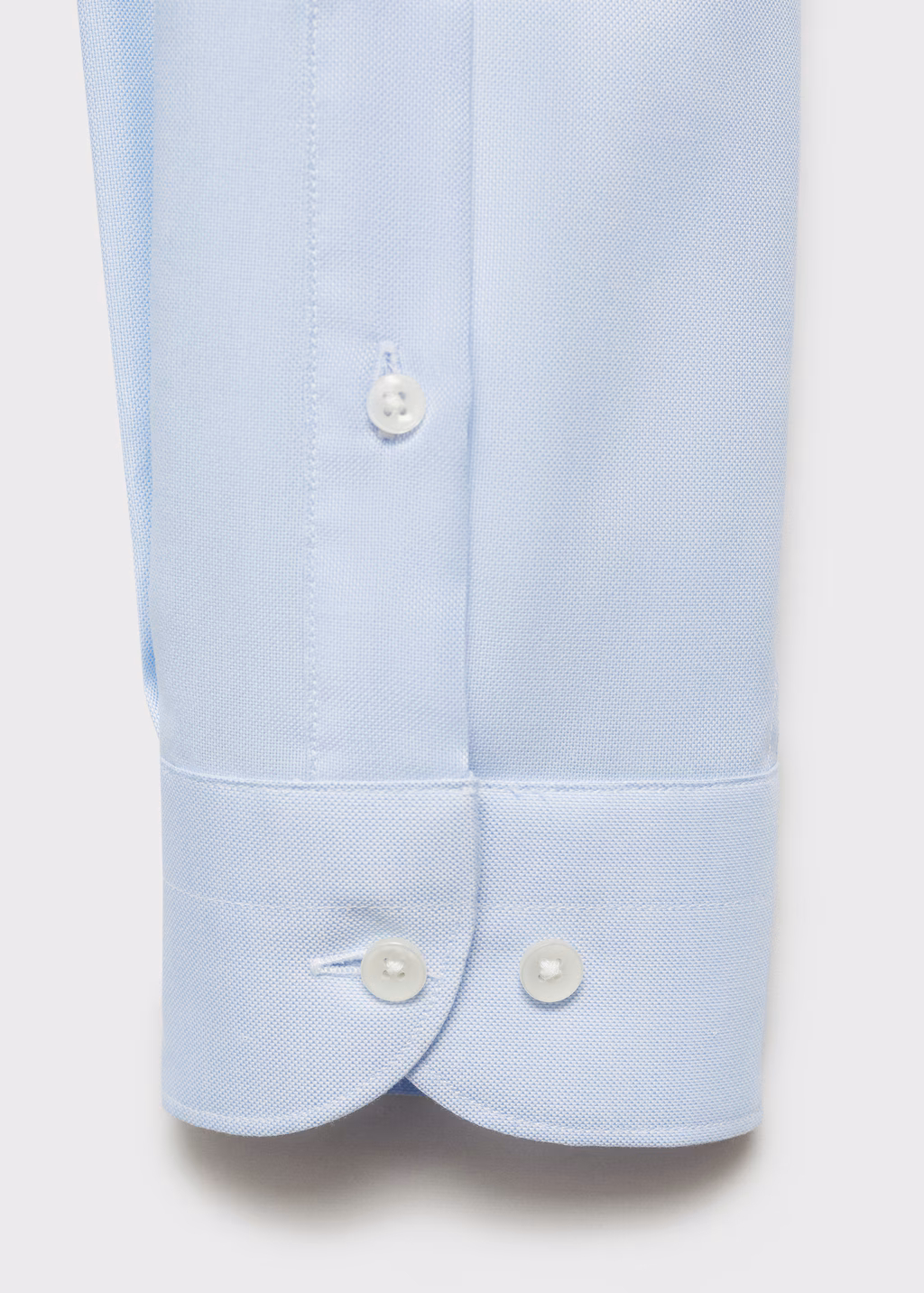 Slim fit structured suit shirt - Sky Blue