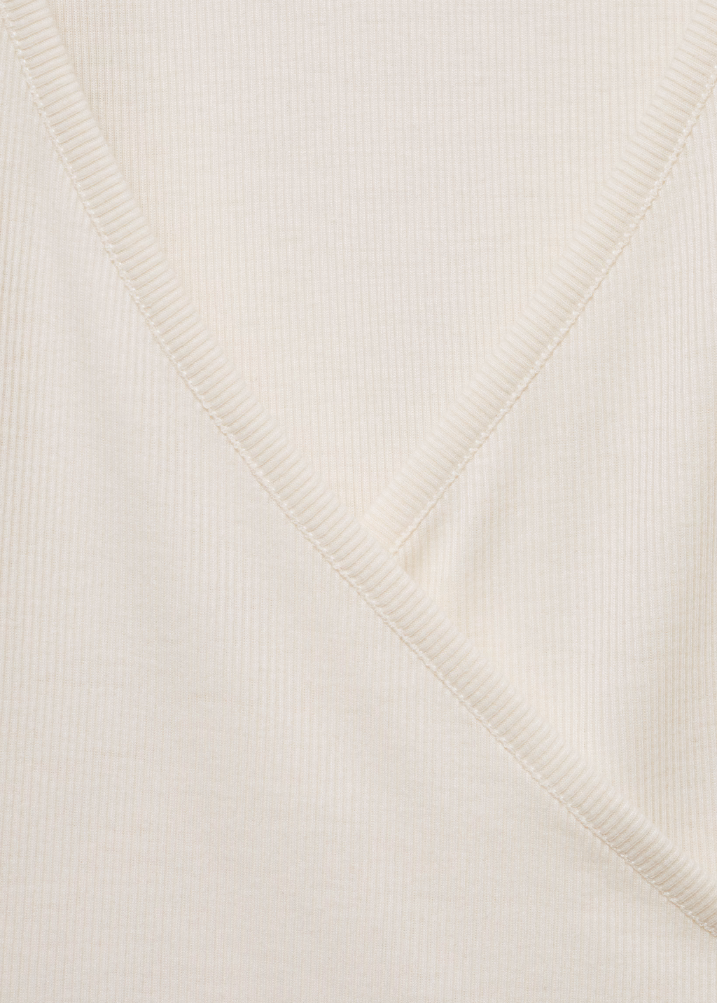 Rib-knit cardigan with tie - Grey