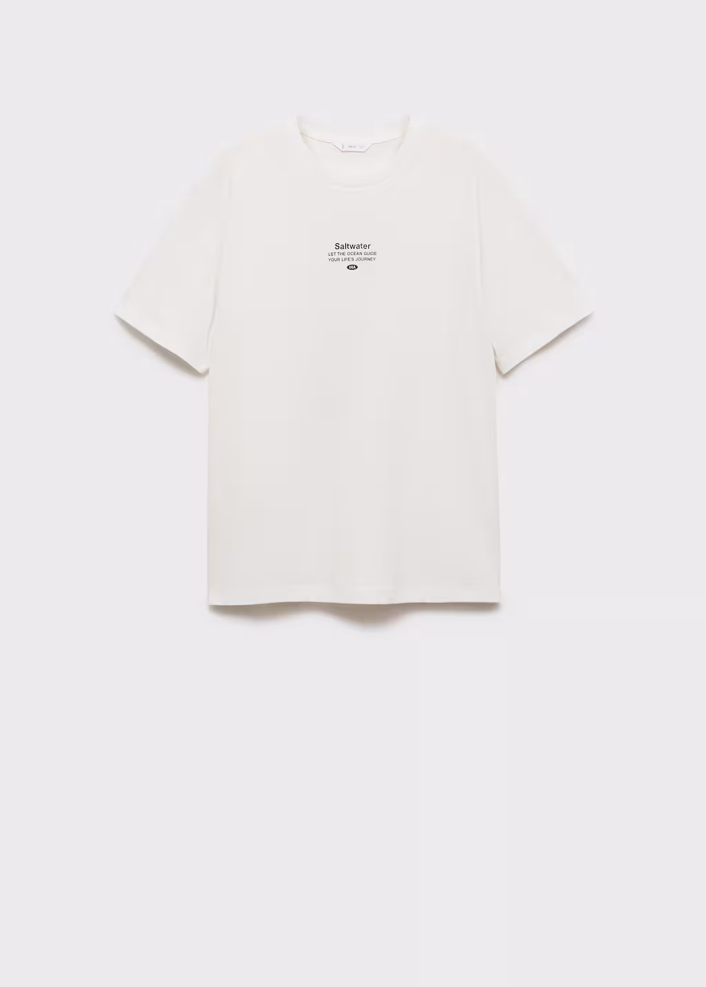 Printed cotton-blend T-shirt - Off White