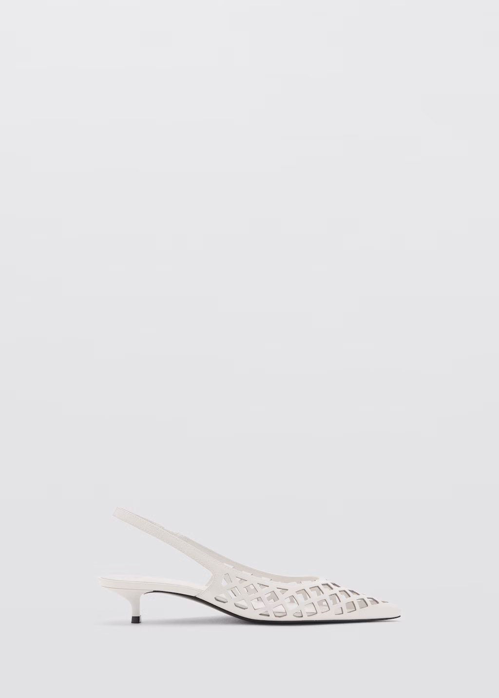 Die-cut kitten shoes - Red