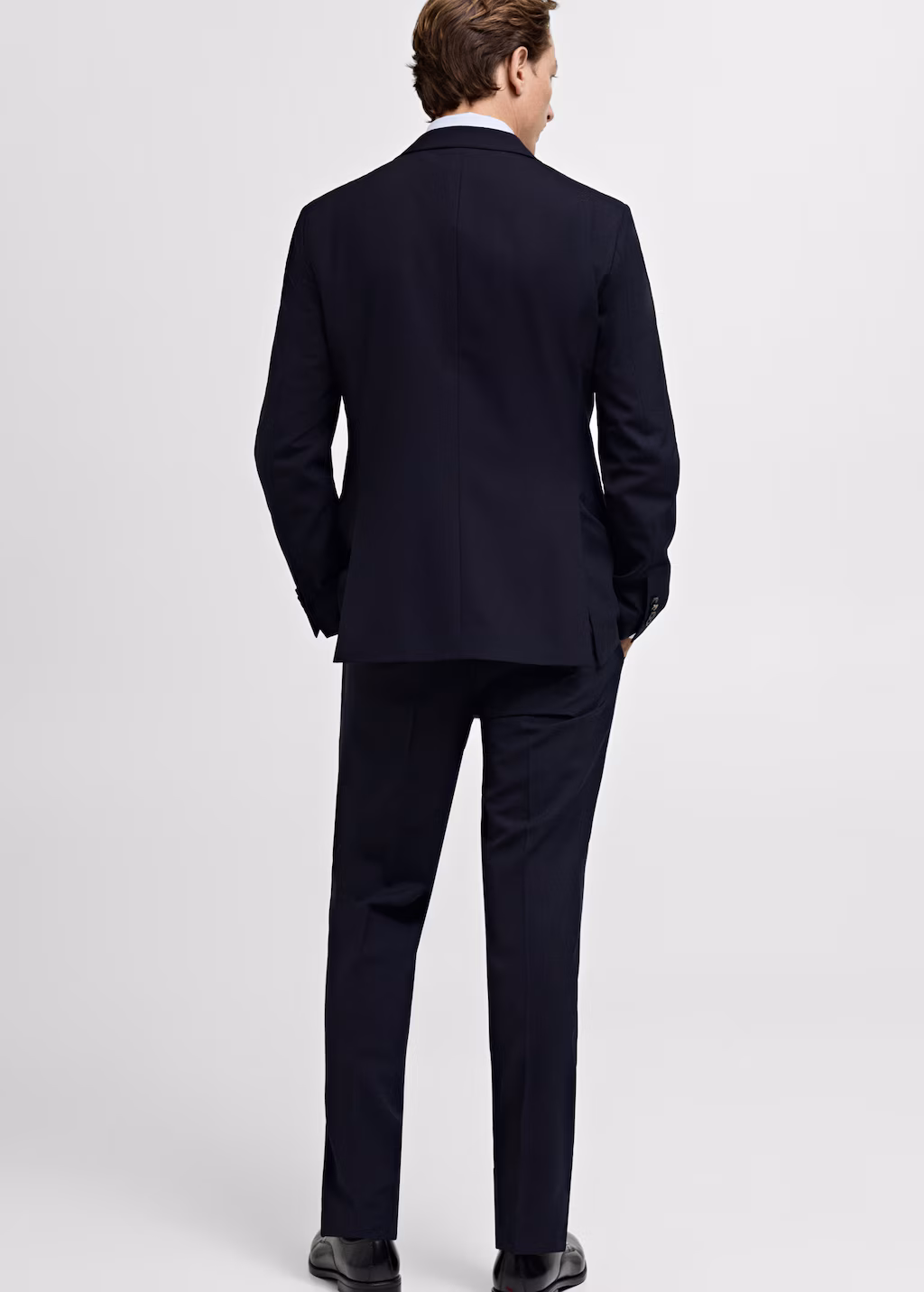 Turin 100% virgin wool suit jacket - Beige