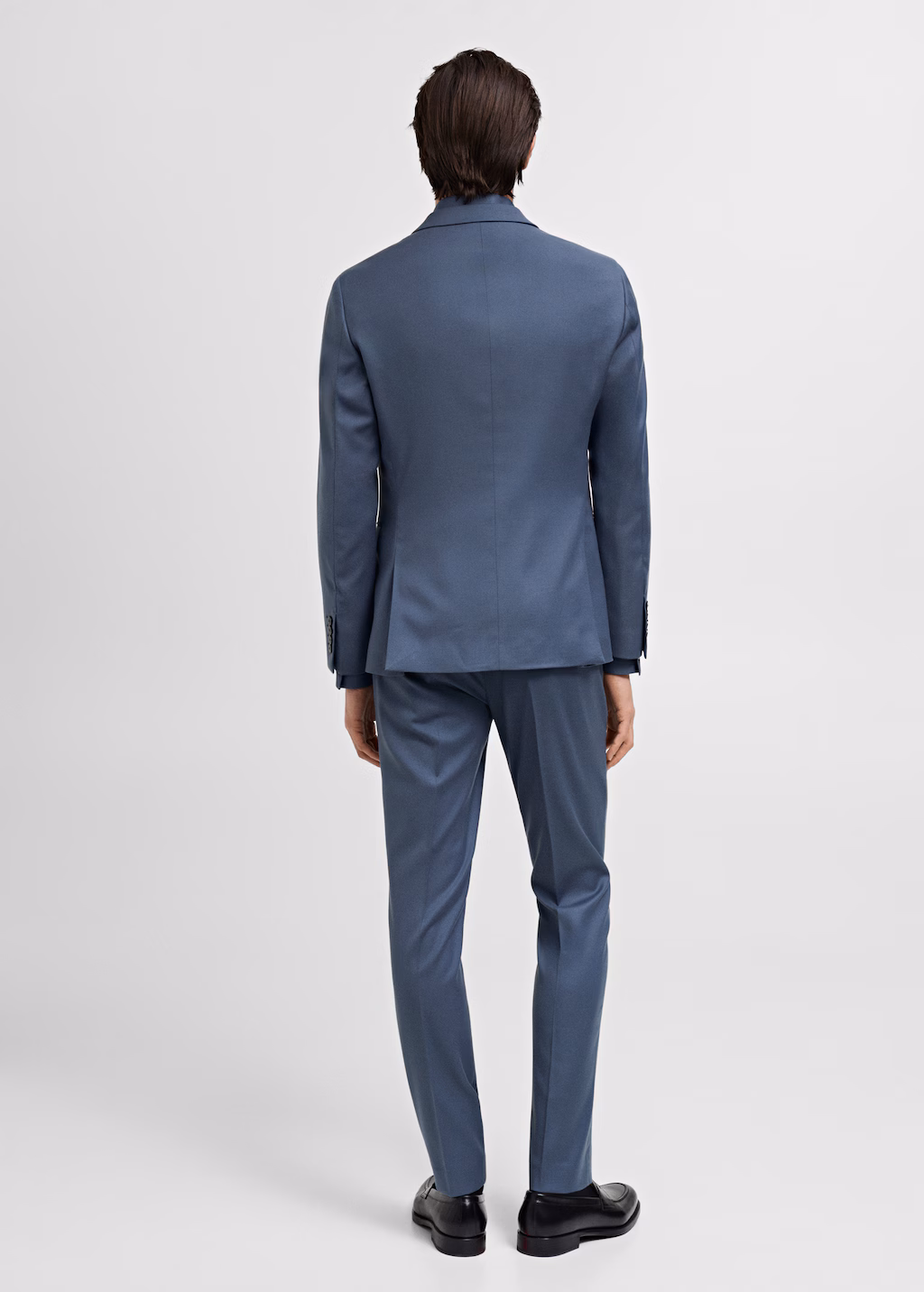 Super slim-fit suit jacket in stretch fabric - Grey