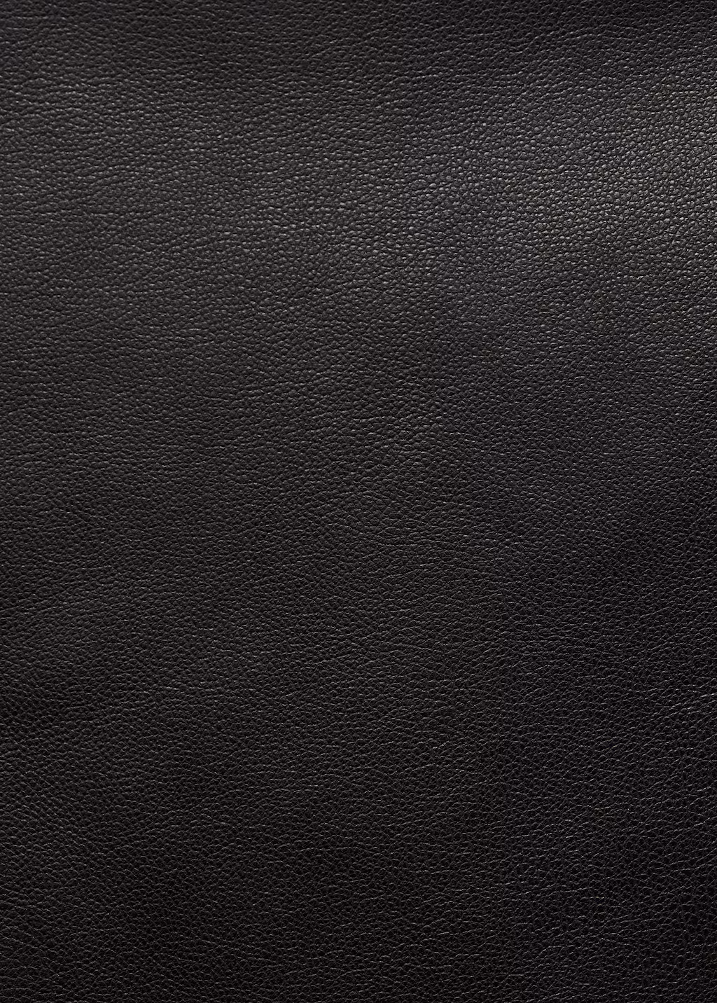 Leather-effect culottes - Black