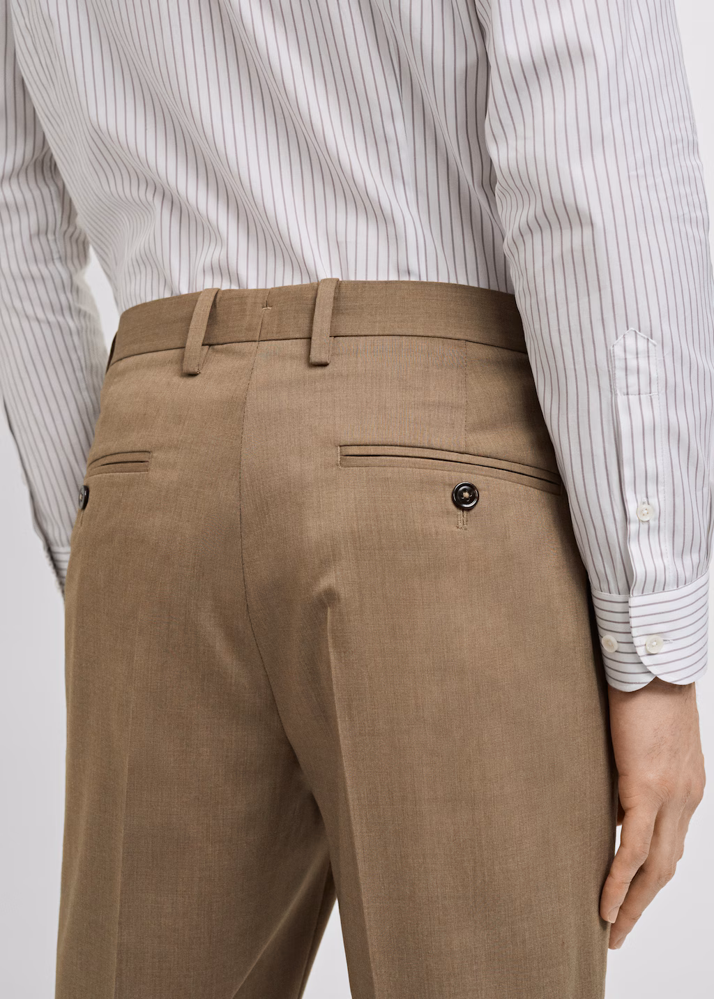 Monaco slim-fit suit trousers - Grey