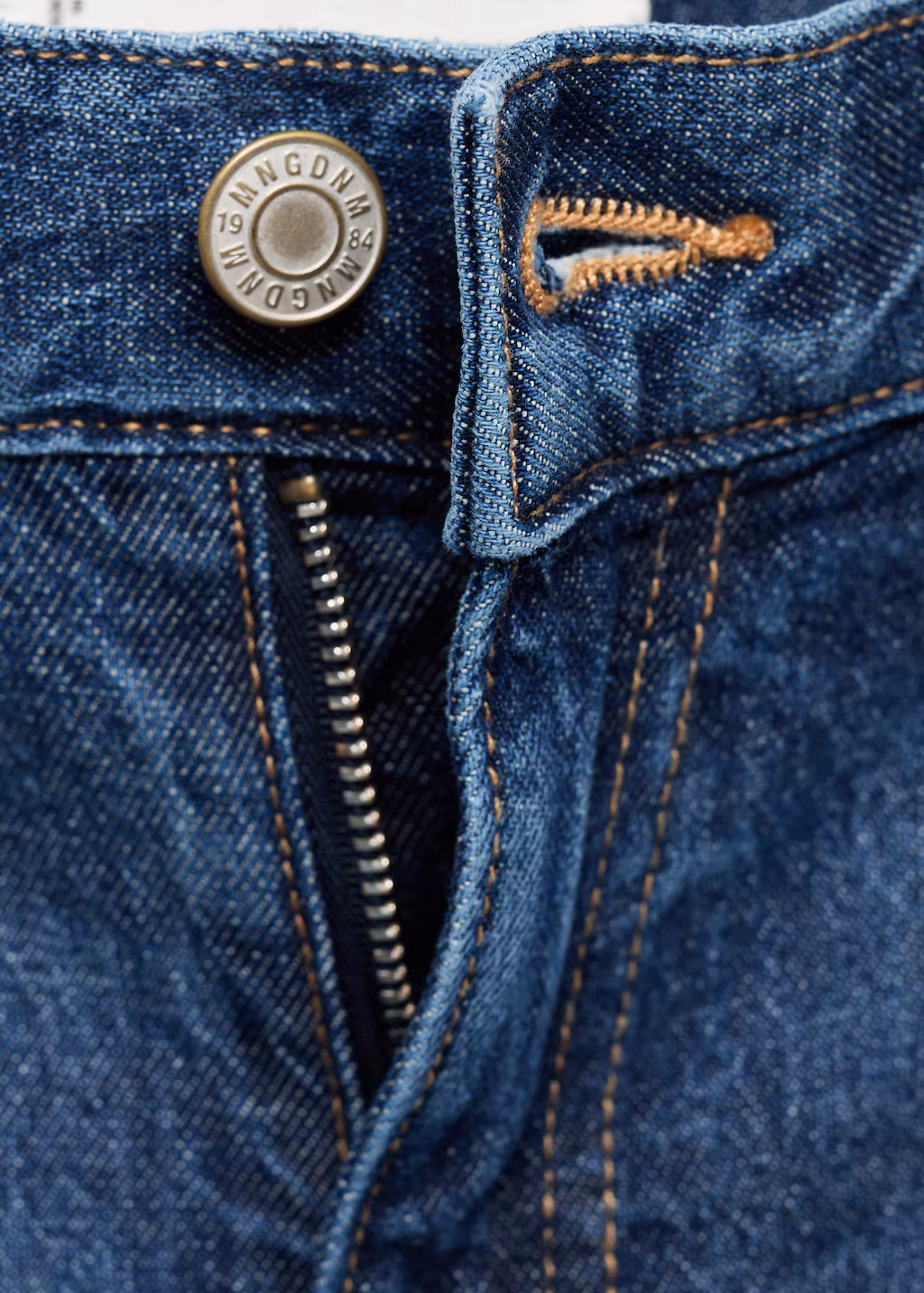 High-rise wideleg jeans - Medium Blue