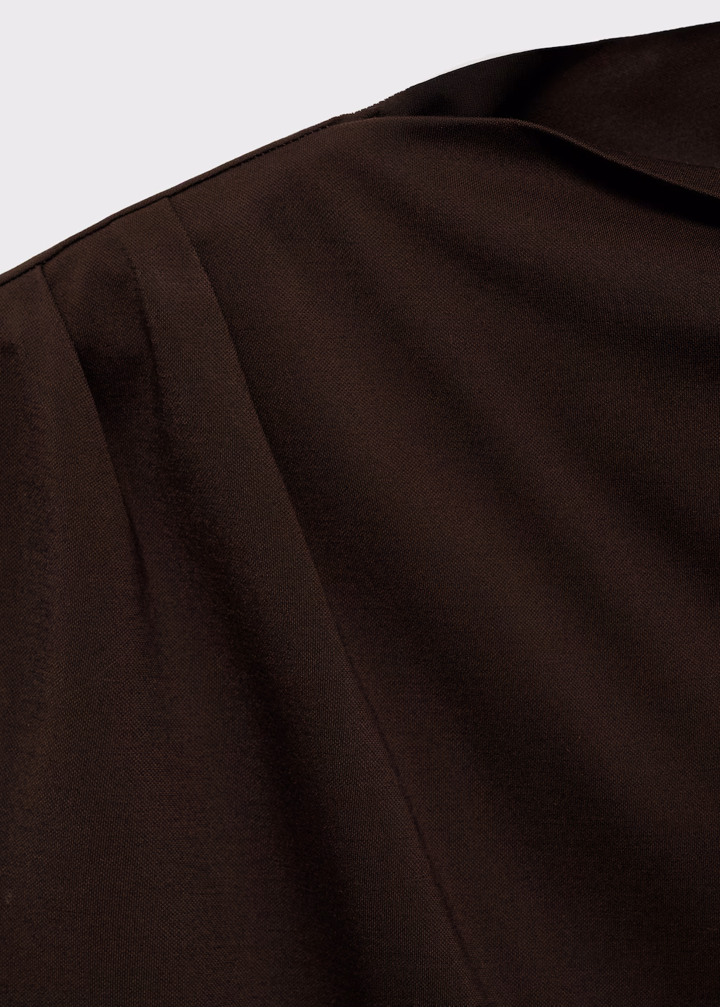 T-shirt with gathered asymmetrical neck - Sand