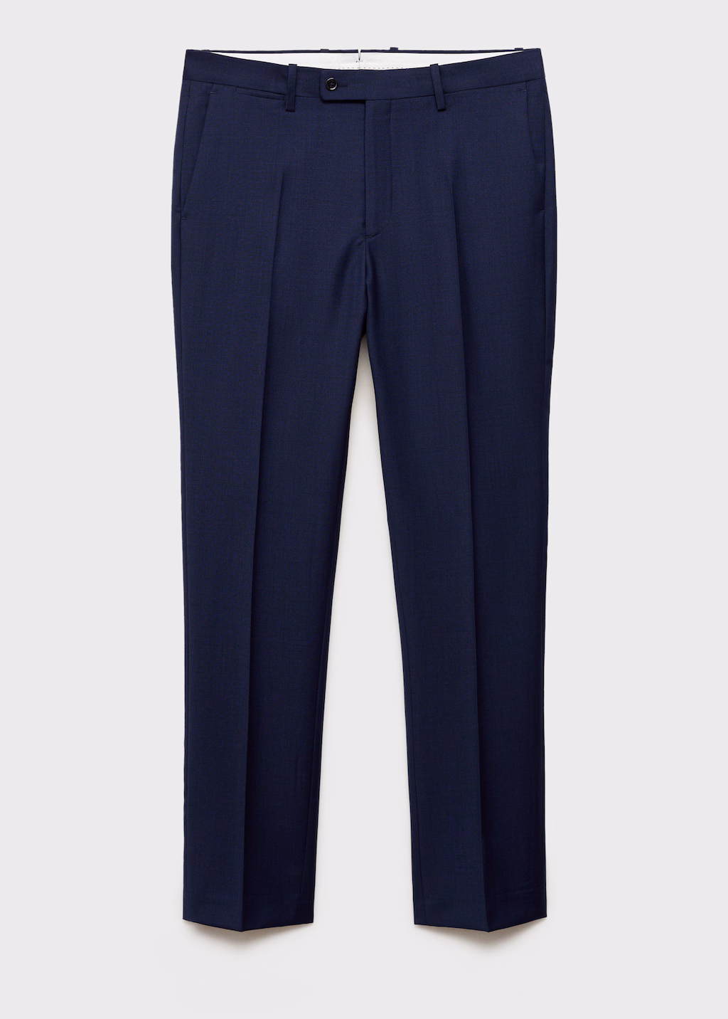 Turin 100% virgin wool suit trousers - Beige
