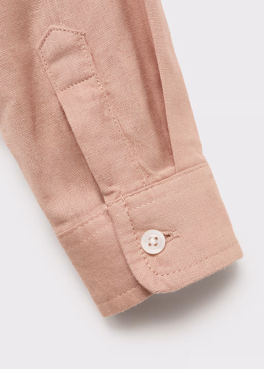 Cotton and linen shirt - Off White