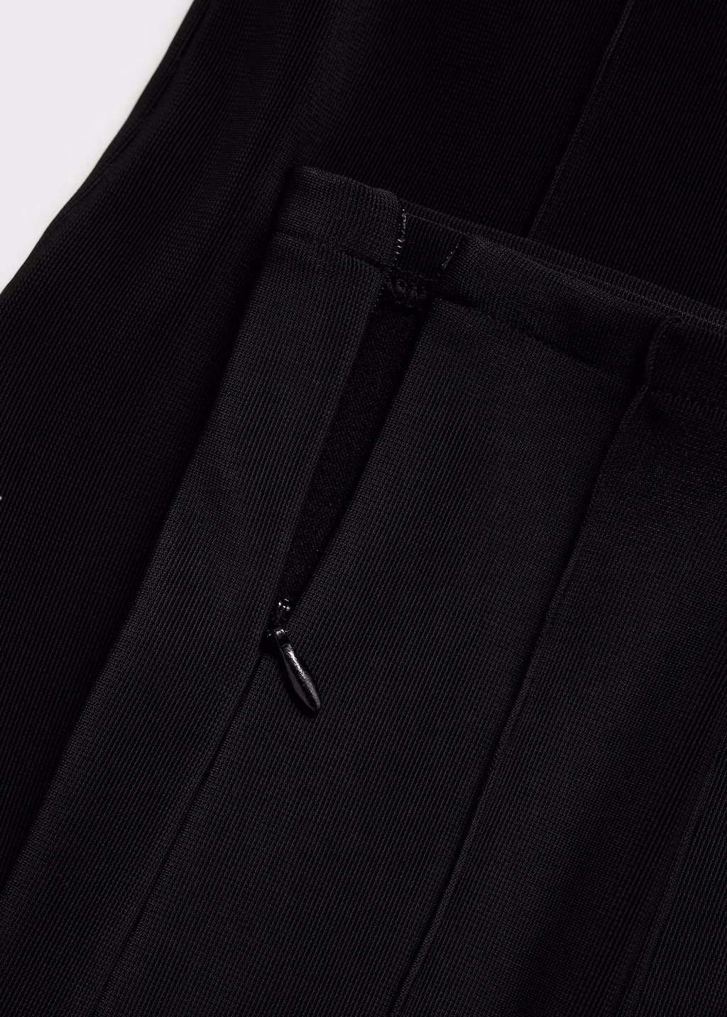 Leggings with seam detail - Black