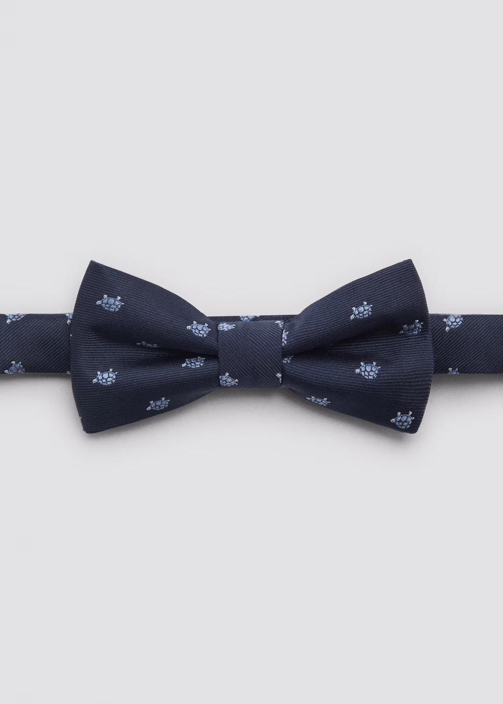 Printed  bow tie - Dark Navy