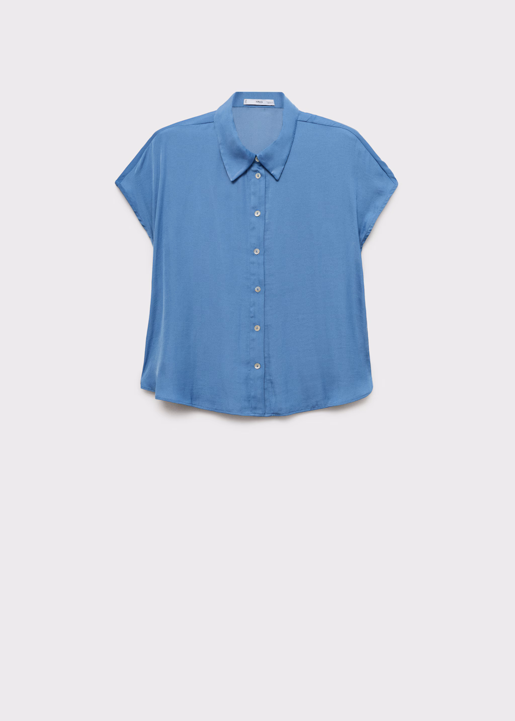 Satin short sleeve shirt - Strawberry