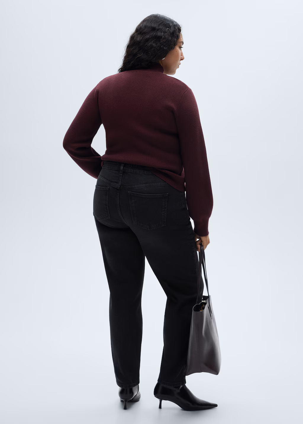 Newmom comfort high-rise jeans - Medium Blue