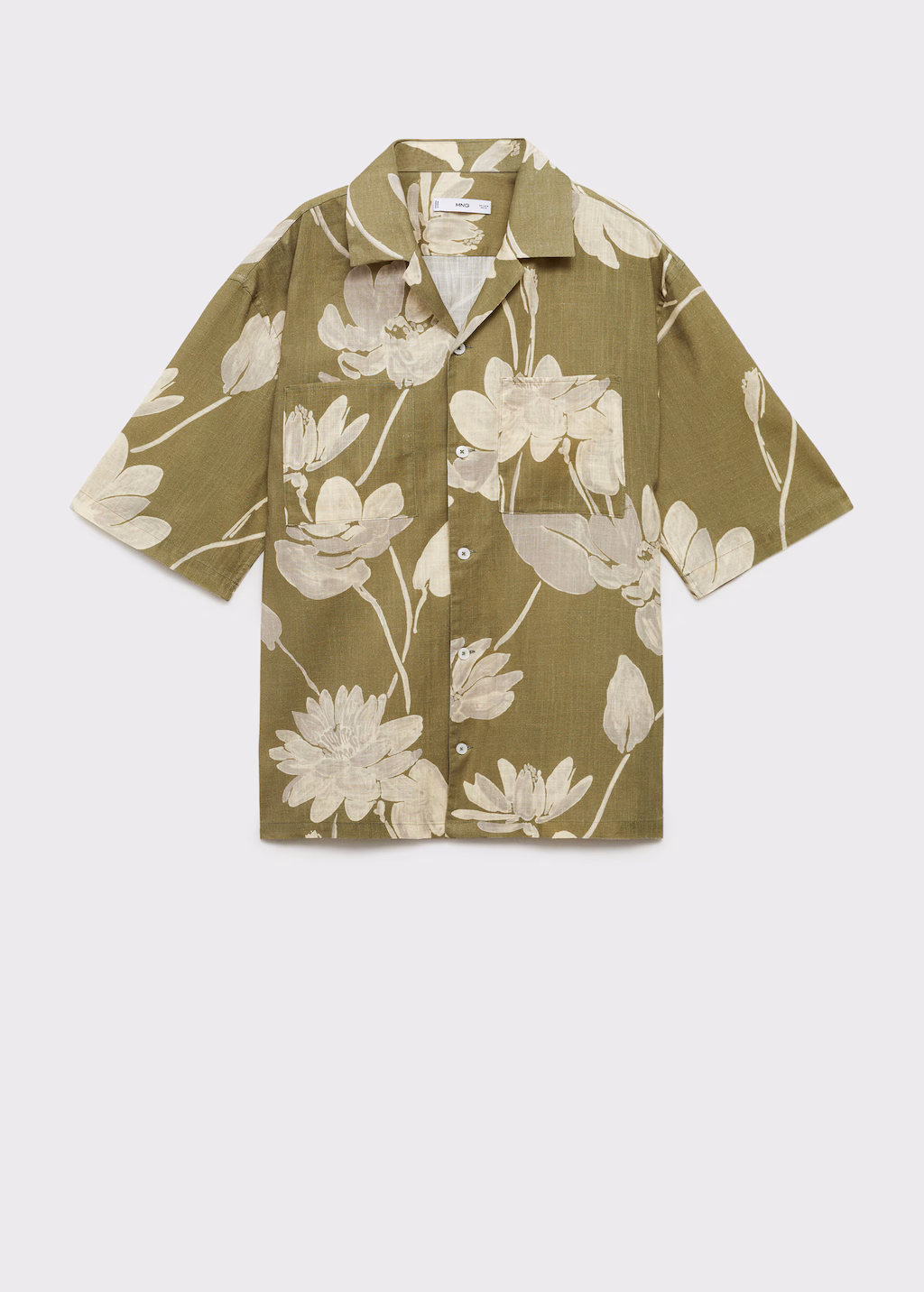 Floral print shirt - Green