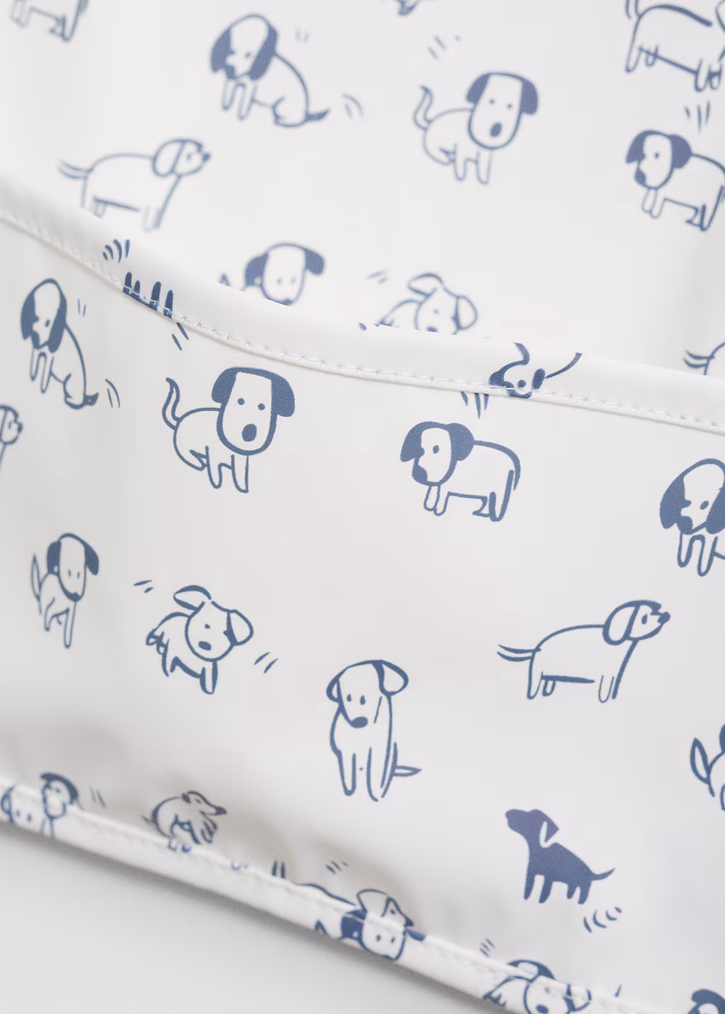 Children's bib with sleeves - Off White