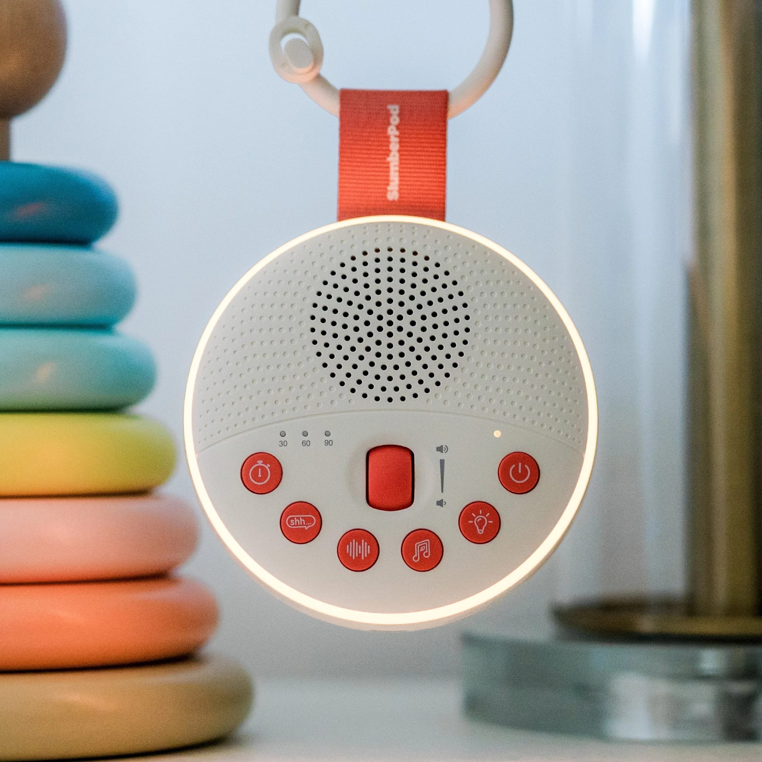 SlumberCalm Portable Sound & White Noise Machine