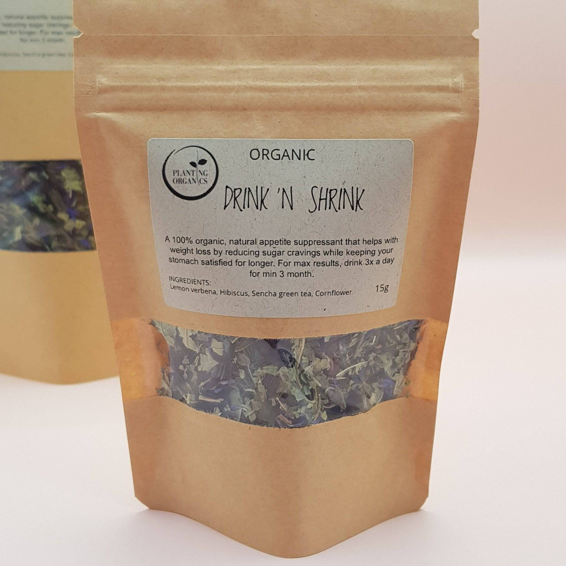 Drink 'N Shrink - Organic Tea