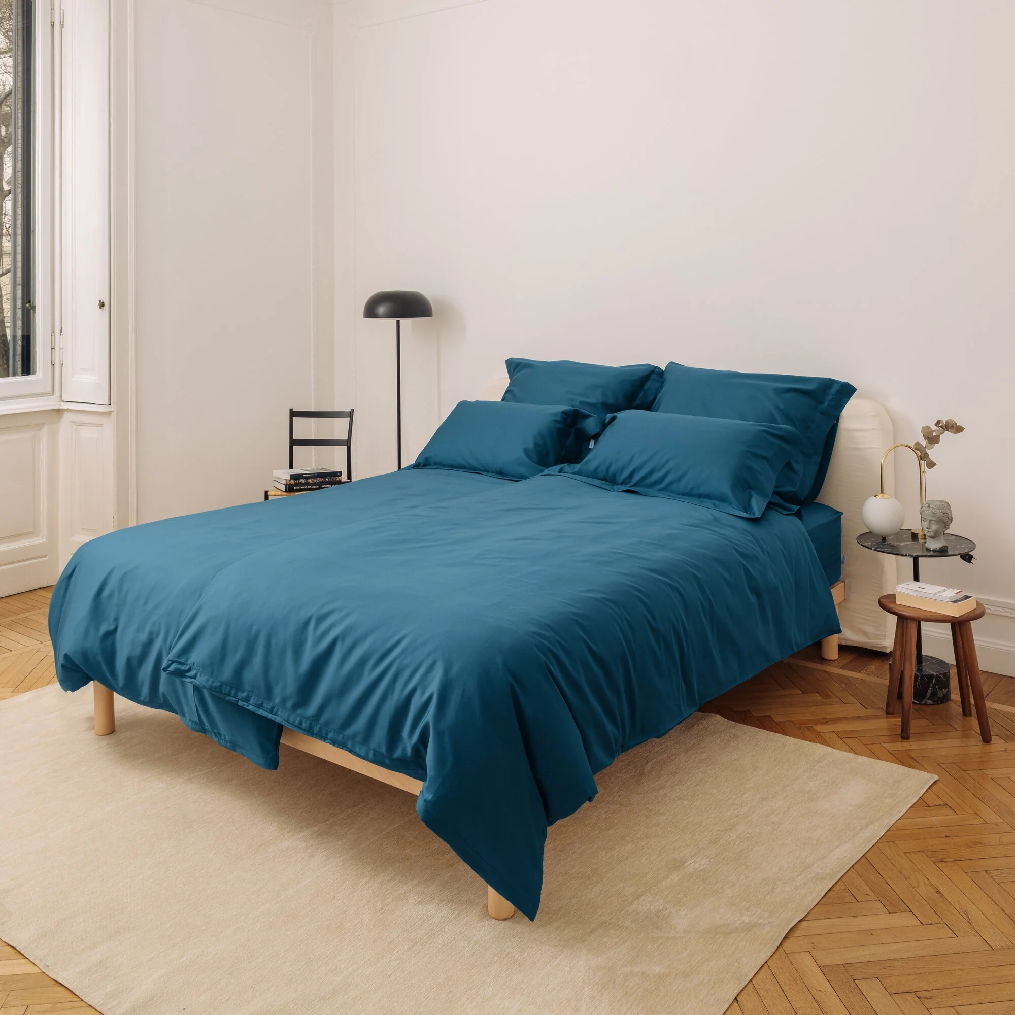 Satin Bettbezug