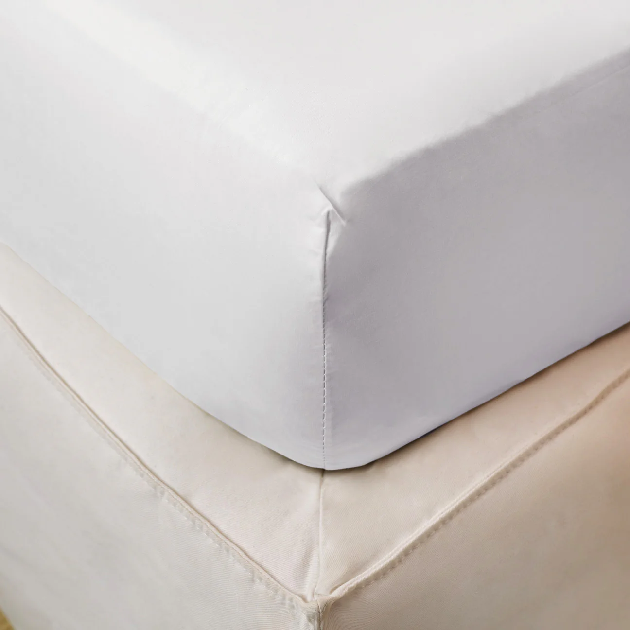 Satin Spannbettlaken